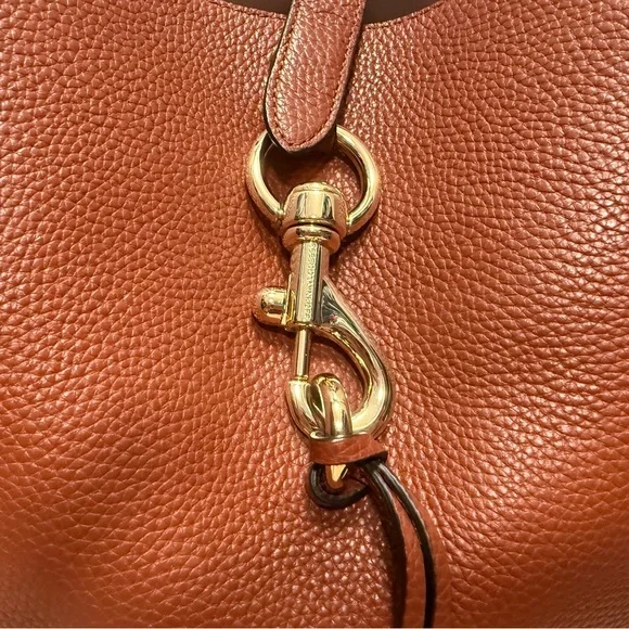 Rebecca Minkoff Megan Tote in Acorn with Gold Hardware - Picture 7 of 16